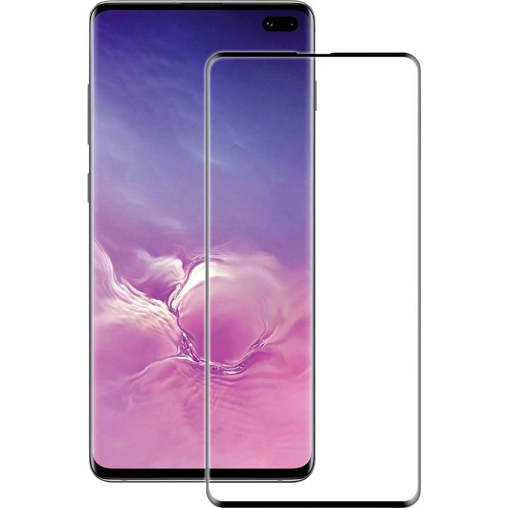 Vivanco SPGLASVVGS10PBK_FS SPGLASVVGS10PBK_FS zaštitno staklo zaslona Pogodno za: Galaxy S10 + 1 St. slika