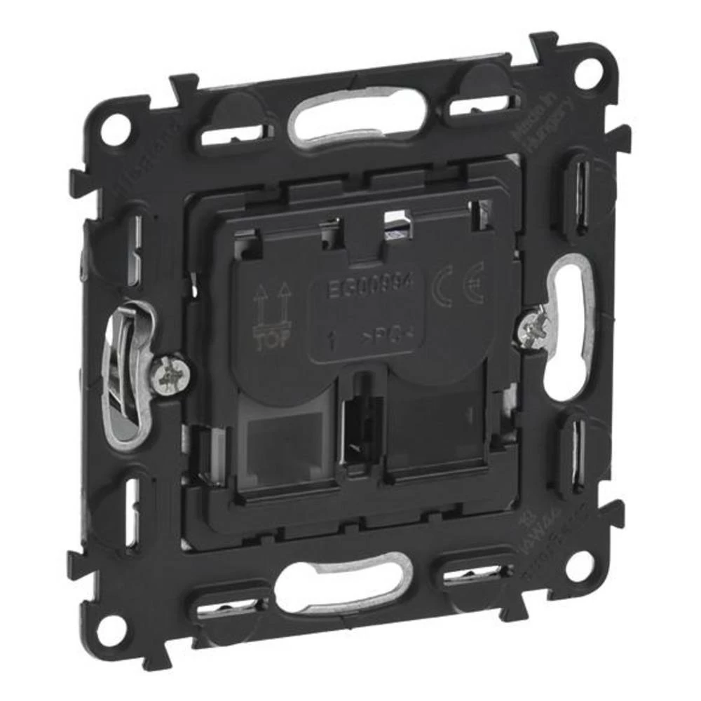 Legrand   mrežna utičnica Valena Life Allure crna 753032 slika