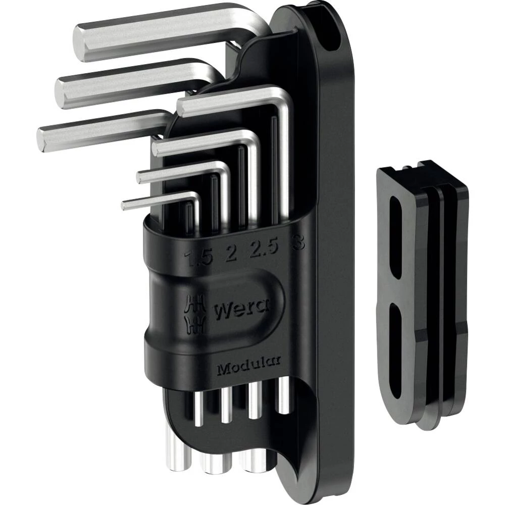 Wera Tool-Check Modular Winkelschlüssel 1 unutarnji šesterokutni komplet kutnih odvijača 1.5 mm, 2 mm, 2.5 mm, 3 mm, 4 m slika