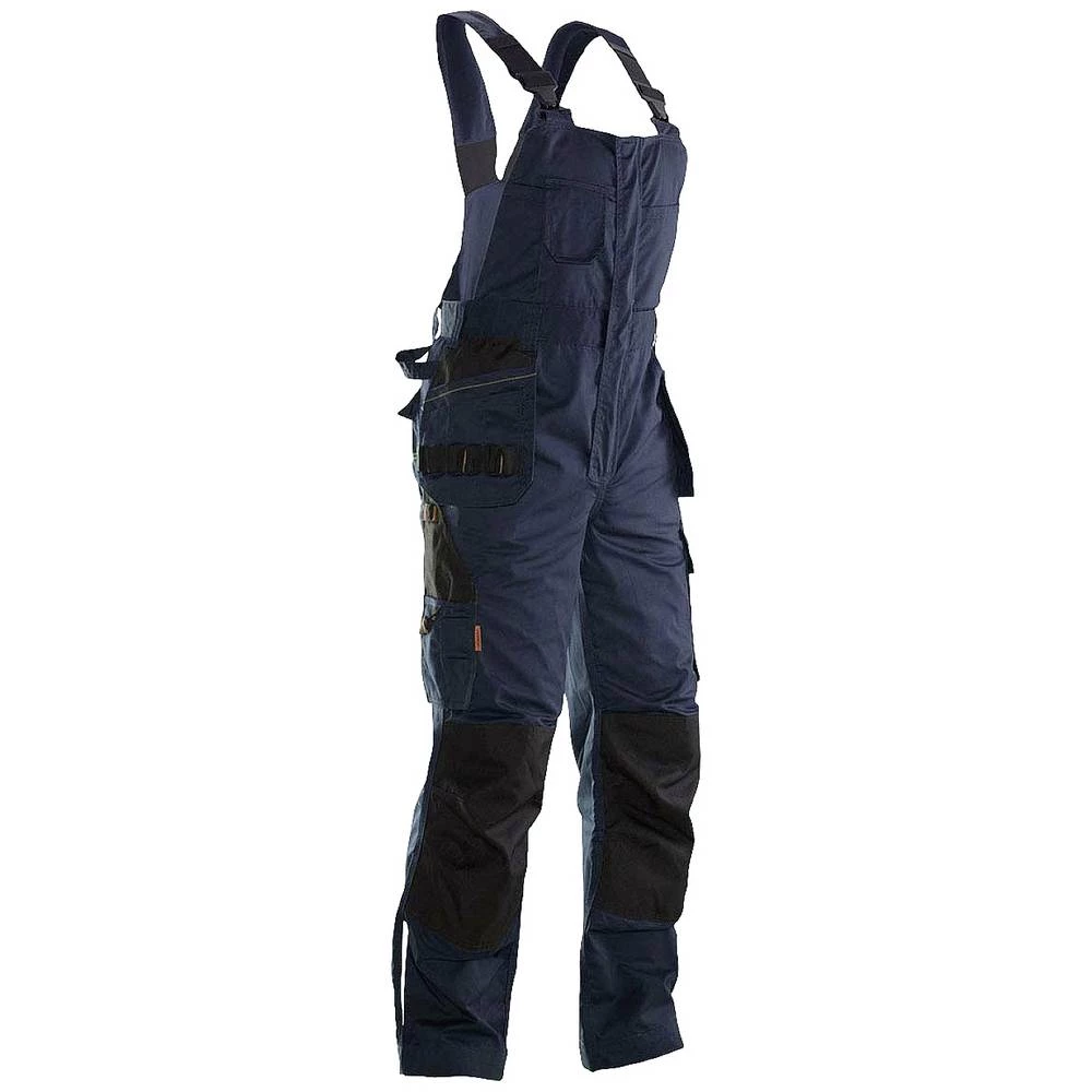 Jobman J3730-blau/schwarz-48 Dungare s visećim džepovima Veličina: 48 tamnoplava, crna slika
