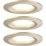 Paulmann 92407 Nova Coin LED ugradna svjetiljka 3-dijelni komplet LED 6 W zlatna (mat)
