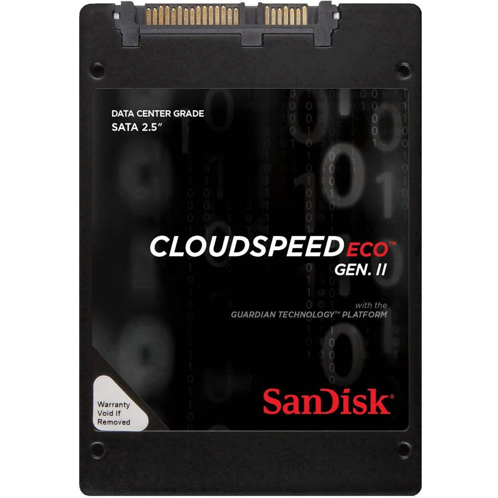 Unutarnji SSD tvrdi disk 6.35 cm (2.5 ) 960 GB SanDisk SANDISK CloudSpeed Eco Gen II SSD 960GB SDLF1DAR-960G-1HA2 SATA III slika