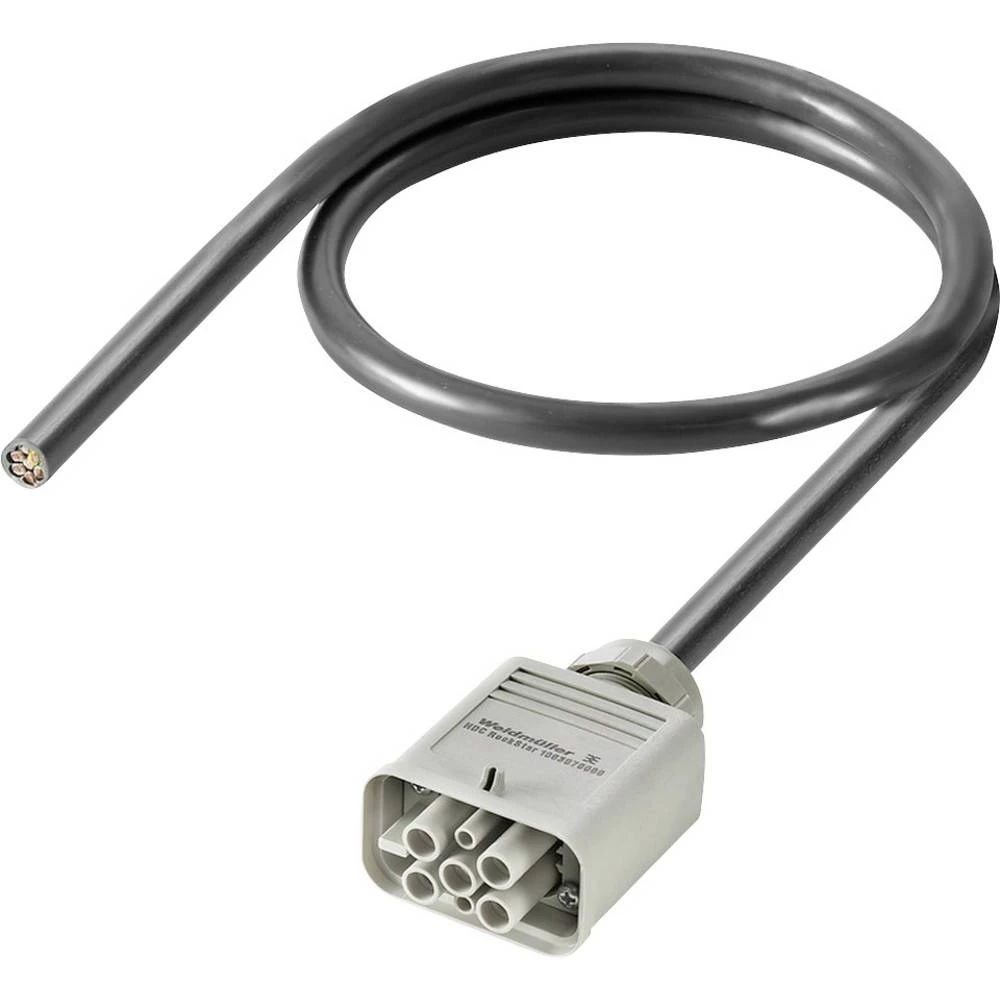 Weidmüller 2712410100 utični konektor za senzor/aktivator, konfekcionirani   1.00 m Broj polova: 6 1 St. slika