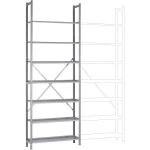 Osnovni modul regalne police (Š x V x d) 1250 x 3000 x 700 mm Čelični pod Manuflex RA3171.9006