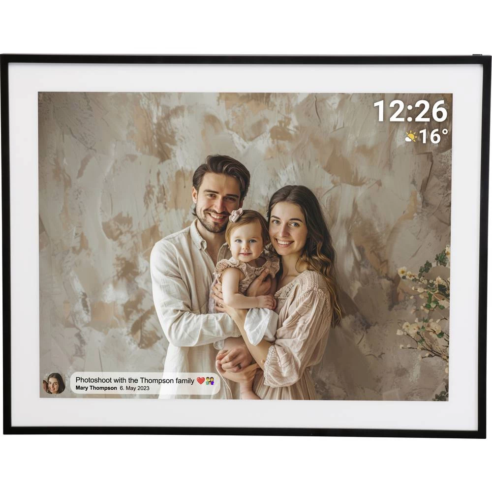 Denver PFF1970 digitalni WiFi okvir za slike 48.3 cm 19 palac Energetska učinkovitost 2021: E (A - G) 1280 x 720 Pixel 3 slika