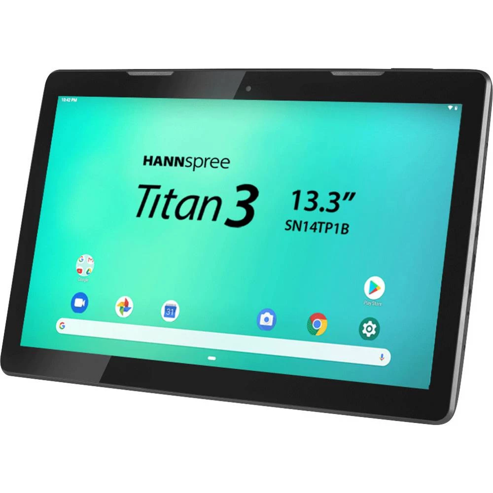 Hannspree Titan 3 android tablet pc 33.8 cm (13.3 palac) 16 GB WiFi crna 1.5 GHz ARM Cortex&trade; android&trade; 9.0 1920 x 108 slika
