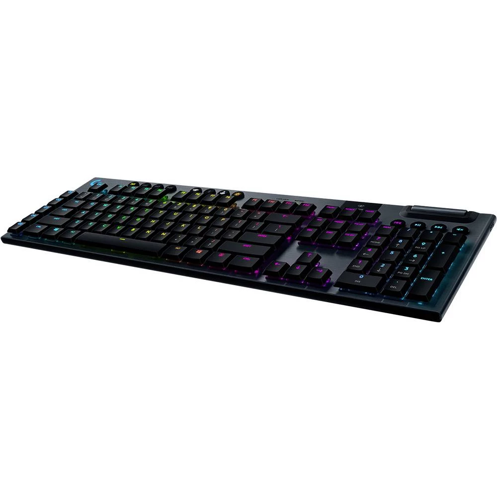 Logitech Gaming G915 LIGHTSPEED bežično igraća tipkovnica US-engleski, qwerty crna slika