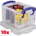 Really Useful Box kutija za pohranu 0.3C prozirna 0.3 l (Š x V x D) 120 x 65 x 85 mm 10 St.