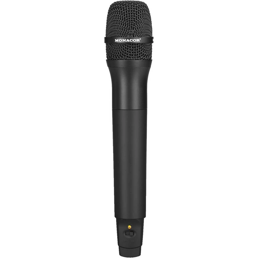 Ručni Vokalni mikrofon Monacor TXA-100HT Način prijenosa:Bežični, Bežično Prekidač slika
