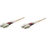 Staklena vlakna Svjetlovodi Priključni kabel [1x Muški konektor SC - 1x Muški konektor SC] 62,5/125 µ Multimode OM1 10 m I