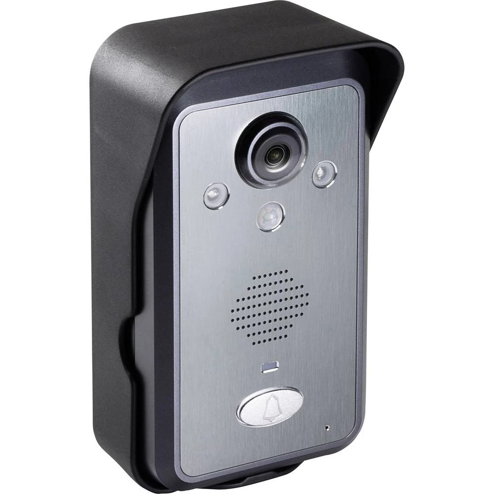 Technaxx 4771 Pribor portafona za vrata WLAN Vanjska jedinica Crna/srebrna slika