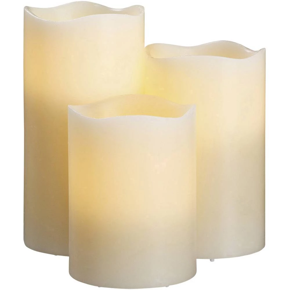 Hellum 3-dijelni komplet Bjelokost RGBAW (&Oslash; x V) 7.5 cm x 15 cm slika