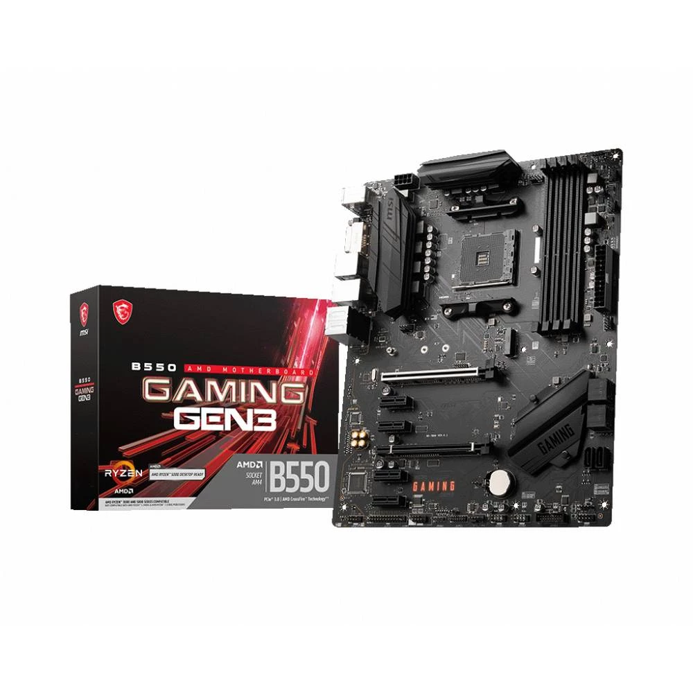 MSI B550 GAMING GEN3 matična ploča Baza AMD AM4 Faktor oblika (detalji) ATX Set čipova matične ploče AMD® B550 slika