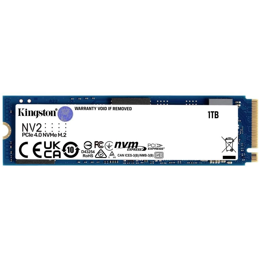 Kingston NV2 1 TB unutarnji M.2 PCIe NVMe SSD 2280 PCIe NVMe 4.0 x4 maloprodaja SNV2S/1000G slika