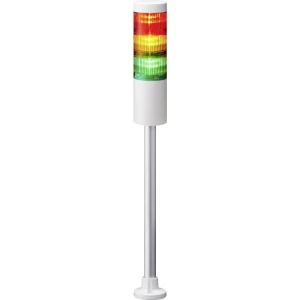Signalni toranj LED Patlite LR6-302PJNW-RYG 3-bojno, Crvena, Žuta, Zelena 3-bojno, Crvena, Žuta, Zelena Stalno svjetlo 24 V/DC slika