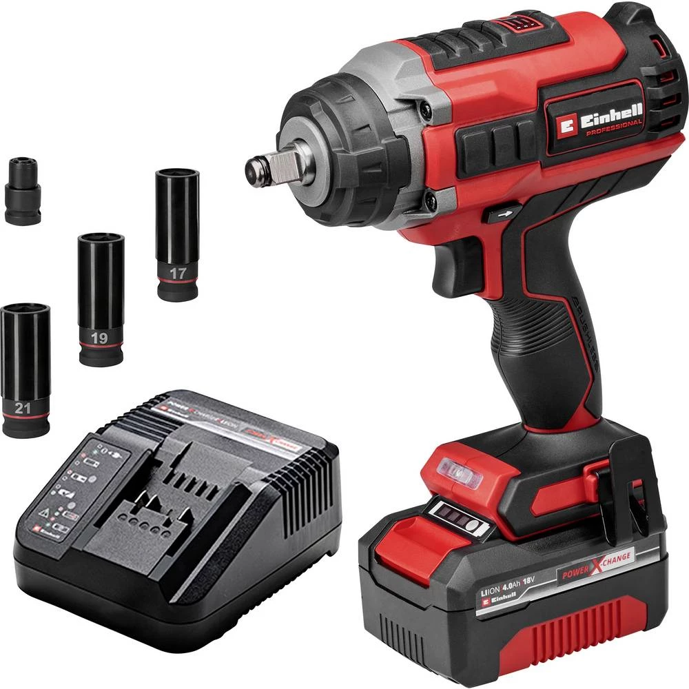 Einhell Professional IMPAXXO 18/450 4510074 akumulatorski zračni pištolj 450 Nm 18 V Broj uključenih baterija 1 4 Ah Li- slika