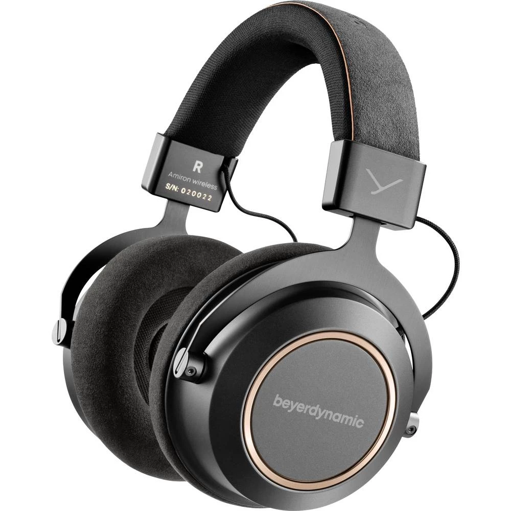 Bluetooth&reg; HiFi Naglavne slušalice beyerdynamic Amiron Copper Preko ušiju High-Resolution Audio, Personalizacija zvuka Crna, slika