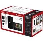 Bellcome VKM.P1F3.T7S4.BLB04 video portafon za vrata žičani kompletan set 8-dijelni crna