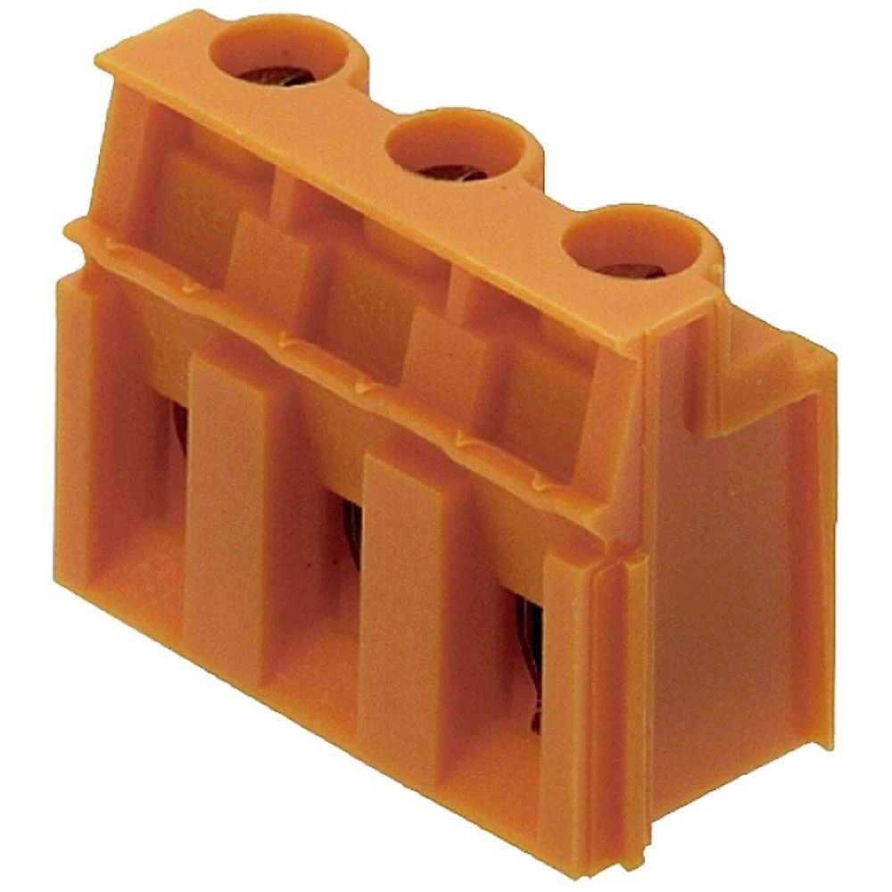 Weidmüller 1594660000 vijčana blok spojka 4 mm² Broj polova 2 narančasta 100 St. slika