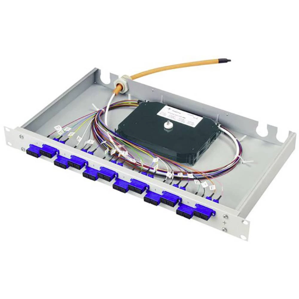 Patch Panel za optičke kablove 24 ulaza LC Telegärtner 1 U slika