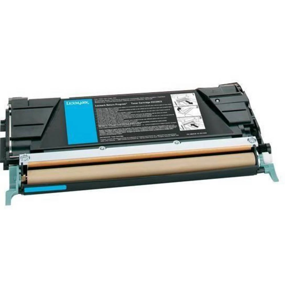 Lexmark Toner C52x, C53x C522A3CG Original Cijan 3000 Stranica slika