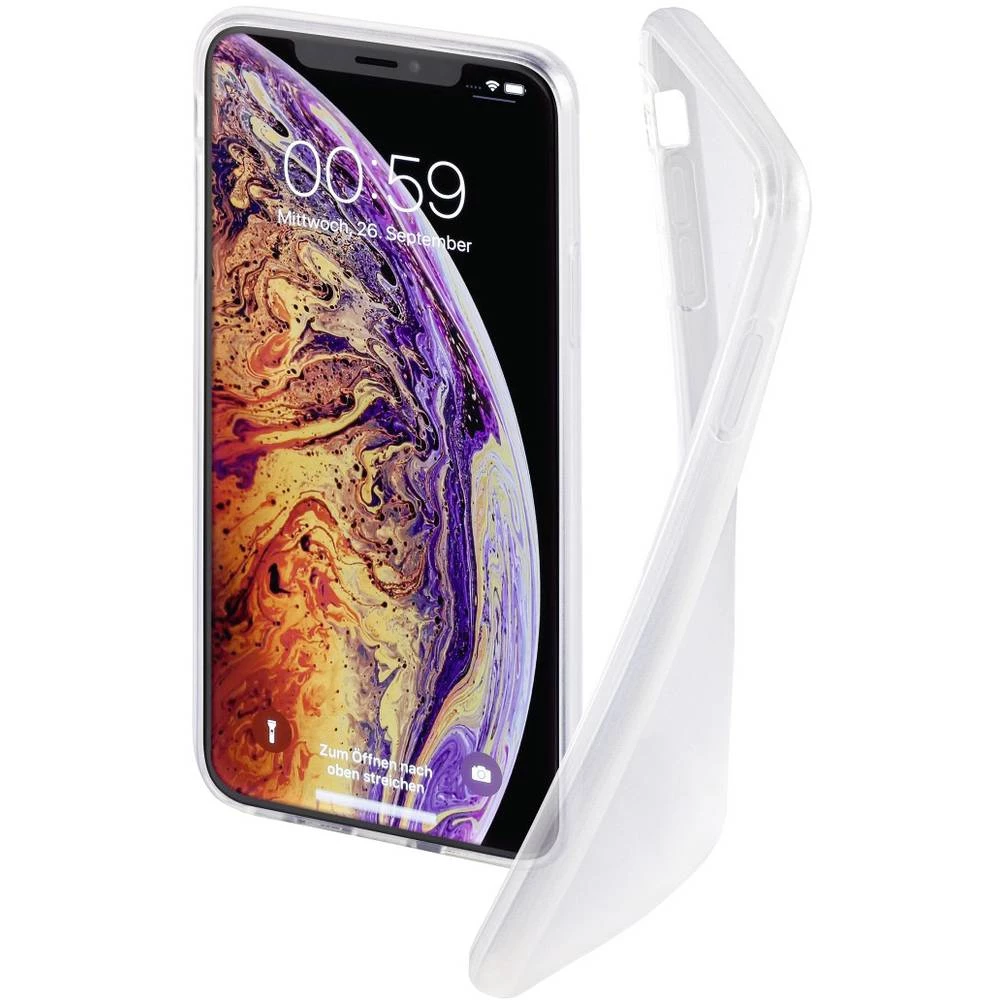 Hama Crystal Clear Stražnji poklopac za mobilni telefon Pogodno za: Apple iPhone XS Max Prozirna slika