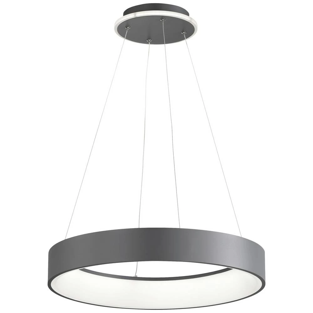 WOFI SHAY 11500 LED viseća svjetiljka 39 W  toplo bijela tamnosiva slika