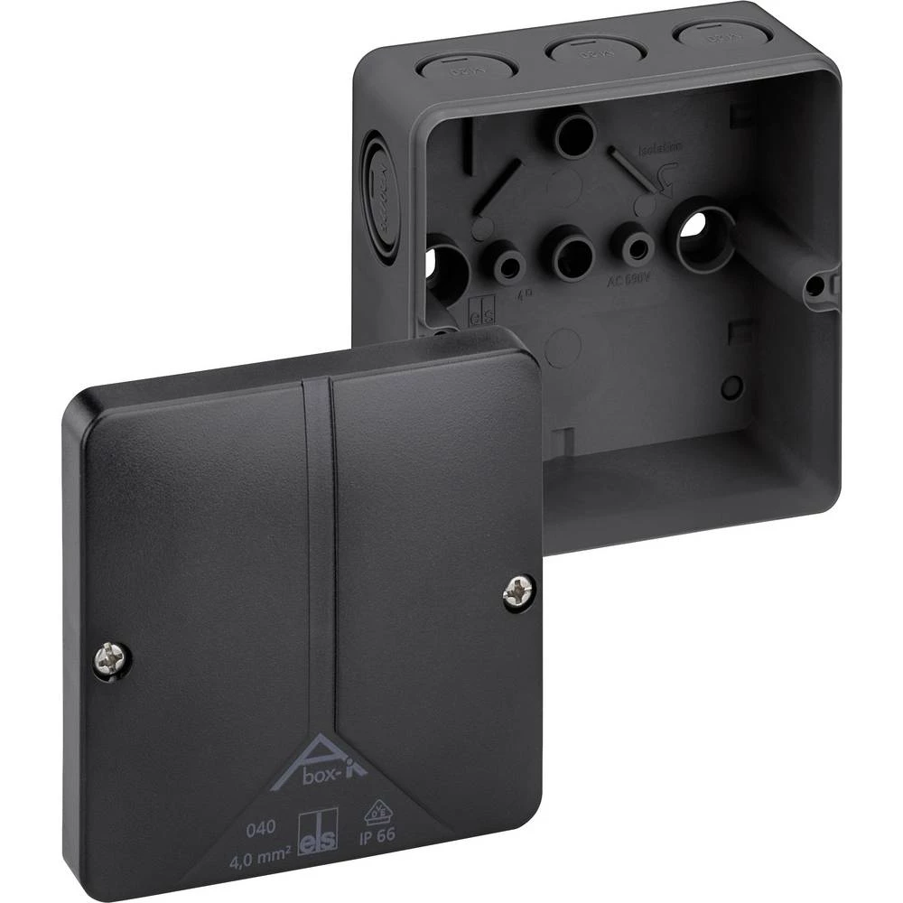 Spelsberg 50290401  priključna doza  (D x Š x V) 94 x 94 x 57 mm crna IP65 1 St. slika