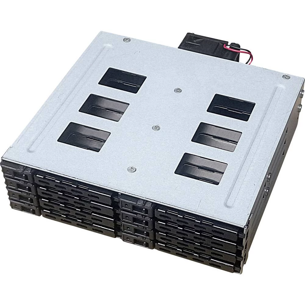 Zamjenski okvir za tvrdi disk SAS, SATA I, SATA II, SATA III JJ JouJye JJ-8x25SS-WT slika