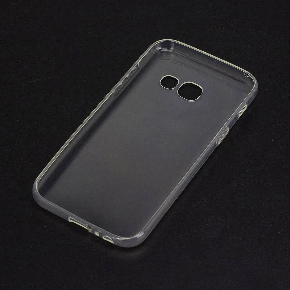 Perlecom Stražnji poklopac za mobilni telefon Pogodno za: Samsung Galaxy A3 (2017) Prozirna slika