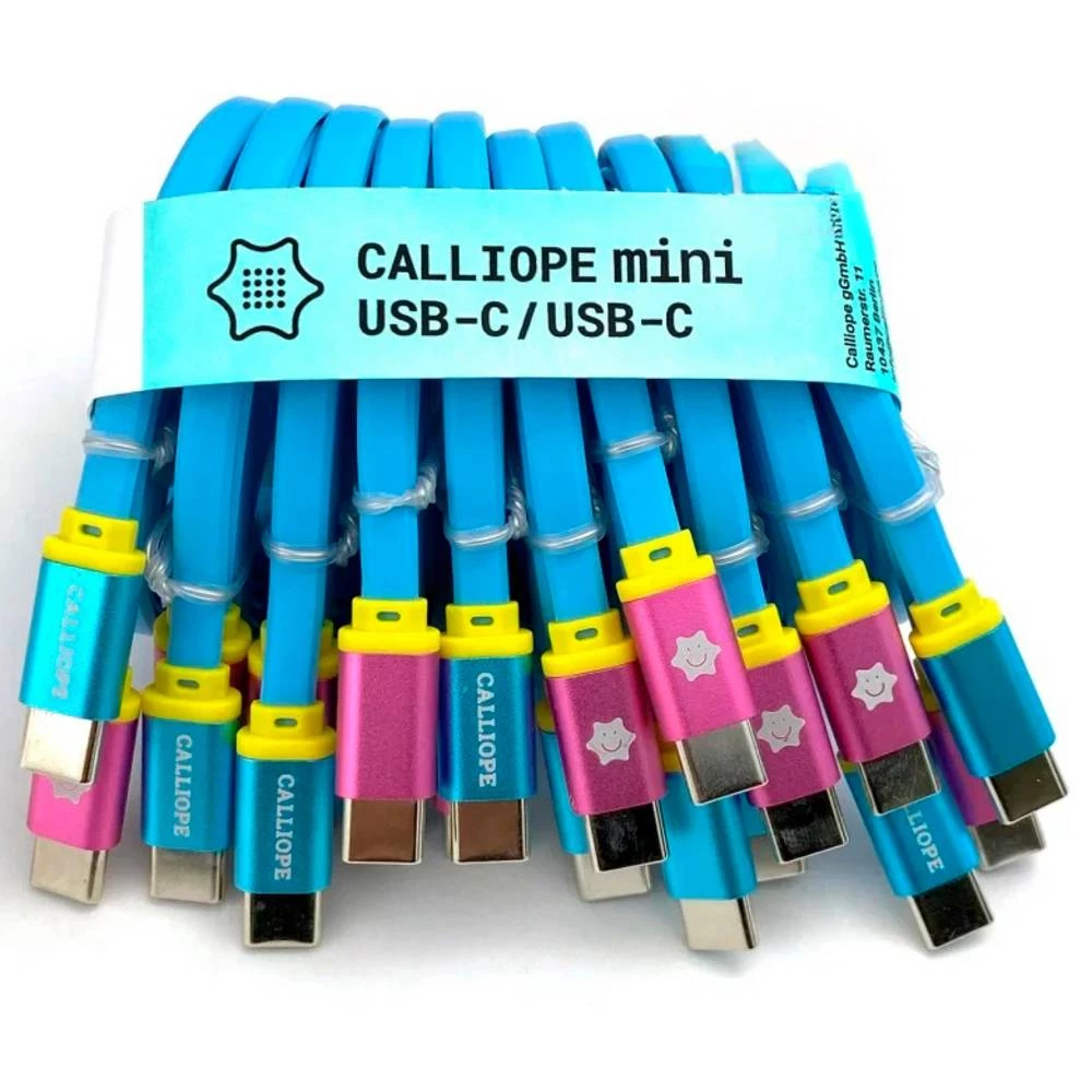 CALLIOPE USB Kabel C > C podatkovni/naponski kabel Calliope [1x muški konektor USB-C® - 1x muški konektor USB-C®] 1 m pl slika