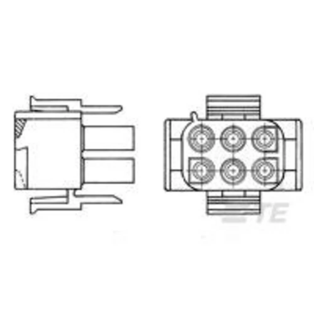TE Connectivity Universal  MATE-N-LOK ConnectorsUniversal  MATE-N-LOK Connectors 927712-3 AMP slika
