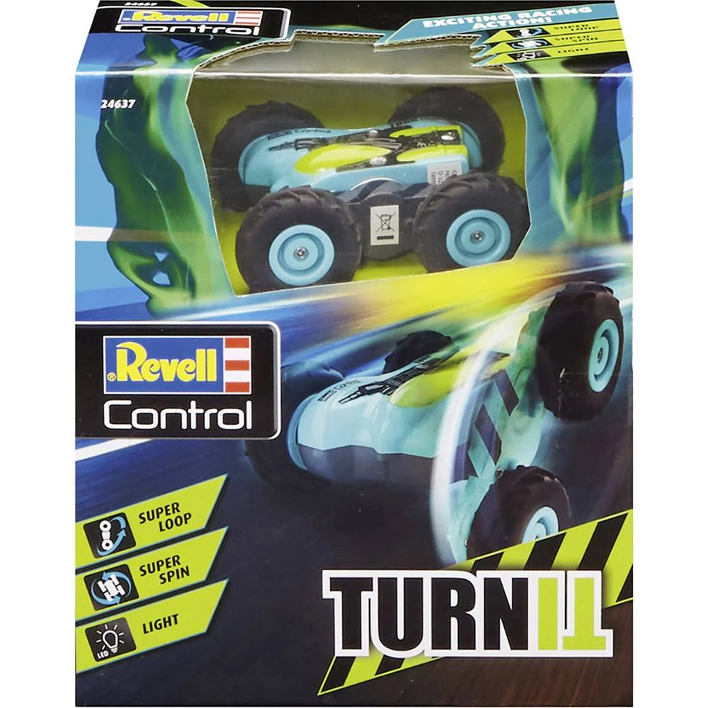 Revell Control 24637 Stunt Car TurnIT RC model automobila za početnike Električni Monstertruck 4WD Uklj. baterija i kabel za pun slika