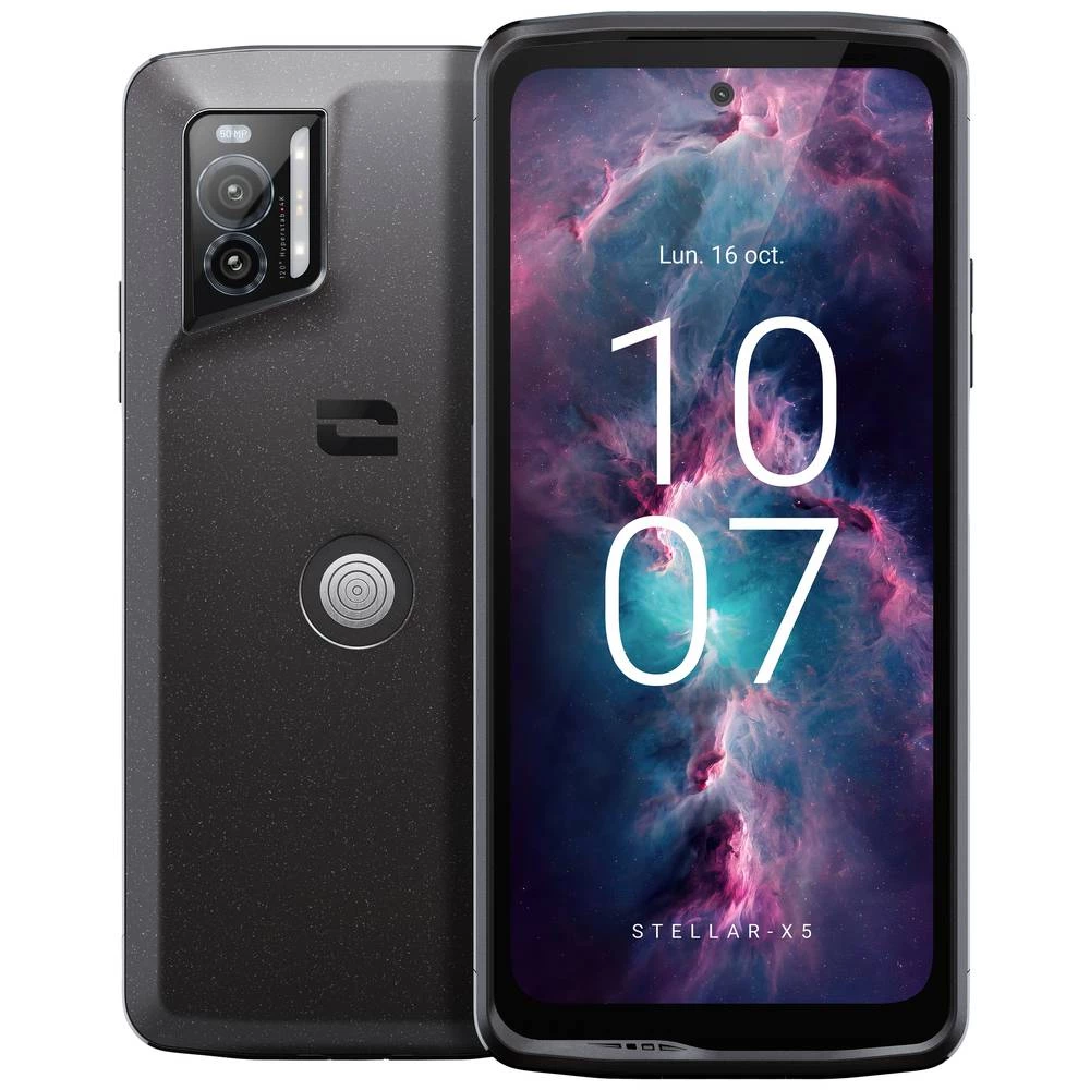 Crosscall Stellar X5 vanjski pametni telefon 128 GB 16.5 cm (6.497 palac) crnaAndroid™ 13;Dual-SIM slika