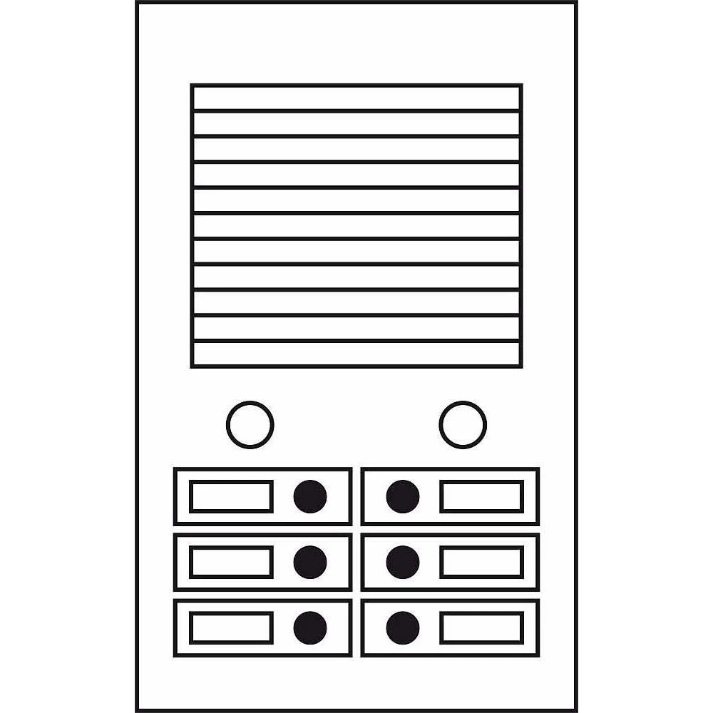 Siedle 200001803-00 pribor portafona za vrata pribor za montažu slika