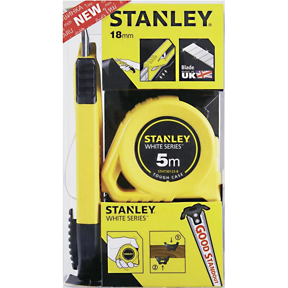 Mjerna vrpca Uključujući i nož Stanley by Black & Decker STHT74253-8 slika