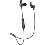 Bluetooth® Naglavne slušalice MEE audio EB 1 U ušima Slušalice s mikrofonom, Kontrola glasnoće Crna