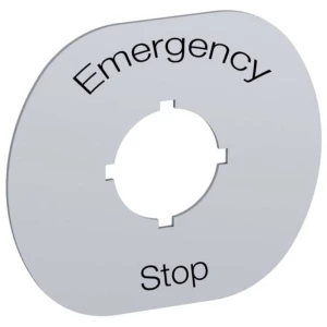 ABB MA6-1101 pokopac  (Š x V) 67 mm x 1 mm emergency stop žuta 1 St. slika