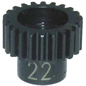 Reely EL0221S tuning dio čelični mali zupčanik za motor 22 zupca modul 48dp slika