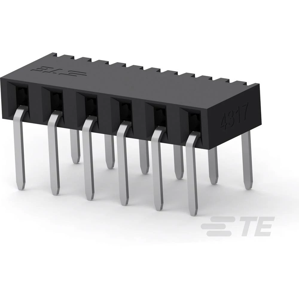 TE Connectivity ugradna standardna letva sa ženskim kontaktima 2314936-6 1 St. Tape on Full reel slika