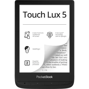 PocketBook Touch Lux 5 ebook-čitač 15.2 cm (6 palac) crna