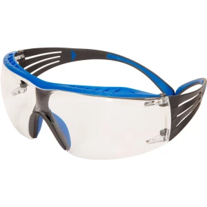 Zaštitne naočale Uklj. zaštita protiv zamagljivanja 3M SecureFit SF401XSGAF-BLU Plava boja, Siva slika