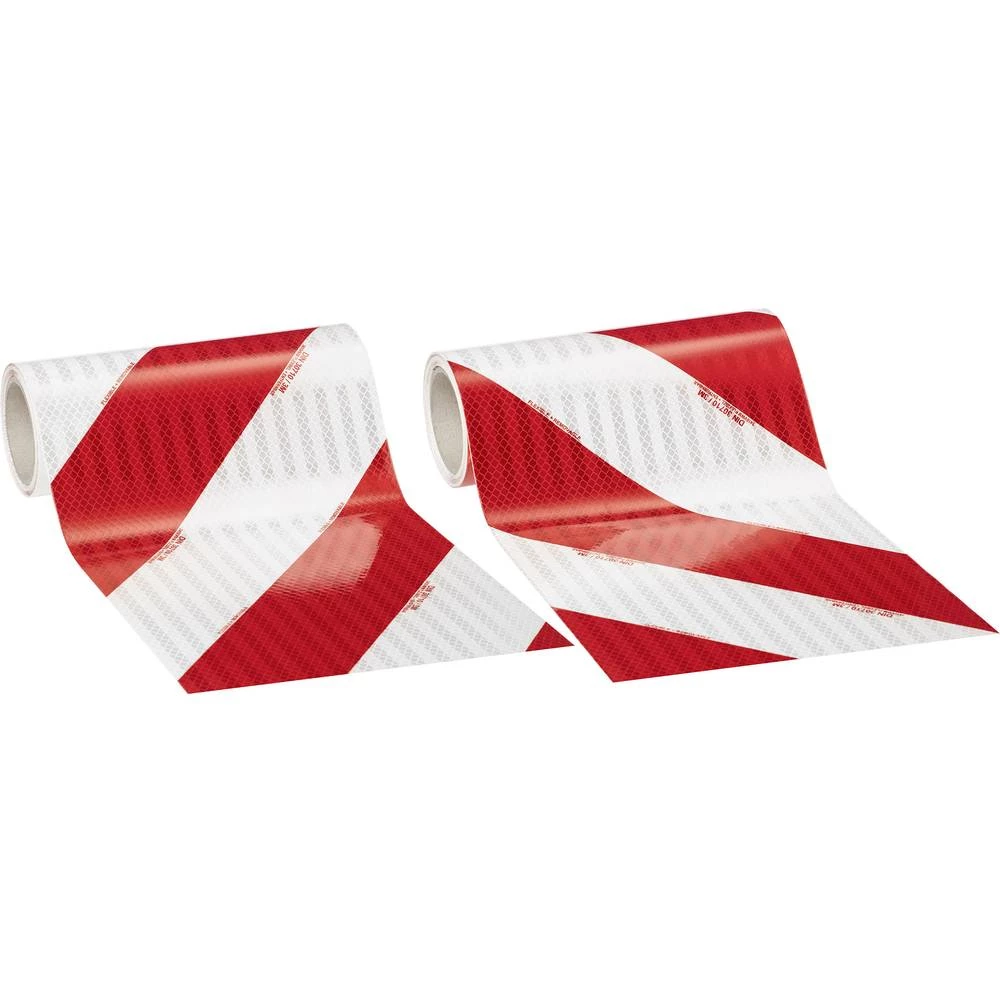 Oznaka upozorenja za vozilo 3M High Intensity Grade 3410 3410AP28 Bijela (reflektirajuća), Crvena (reflektirajuća) (D x Š) 9 m x slika