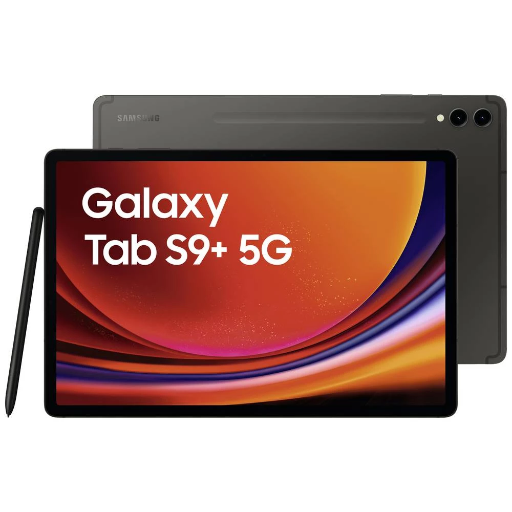 Samsung Galaxy Tab S9+  LTE/4G, 5G, WiFi 512 GB grafitna Android tablet PC 31.5 cm (12.4 palac) 2.0 GHz, 2.8 GHz, 3.36 G slika
