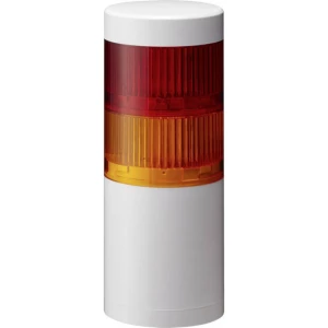 Signalni toranj LED Patlite LR7-202WJNW-RY Crvena, Žuta Crvena, Žuta Stalno svjetlo 24 V/DC slika