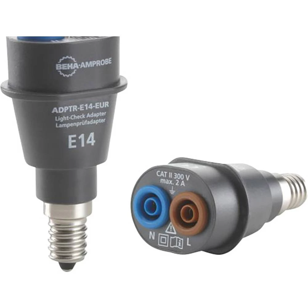 Adapter Beha Amprobe ADPTR-E14-EUR Adapter za ispitivanje svjetiljke ADPTR-E14-EUR, 4854864 slika