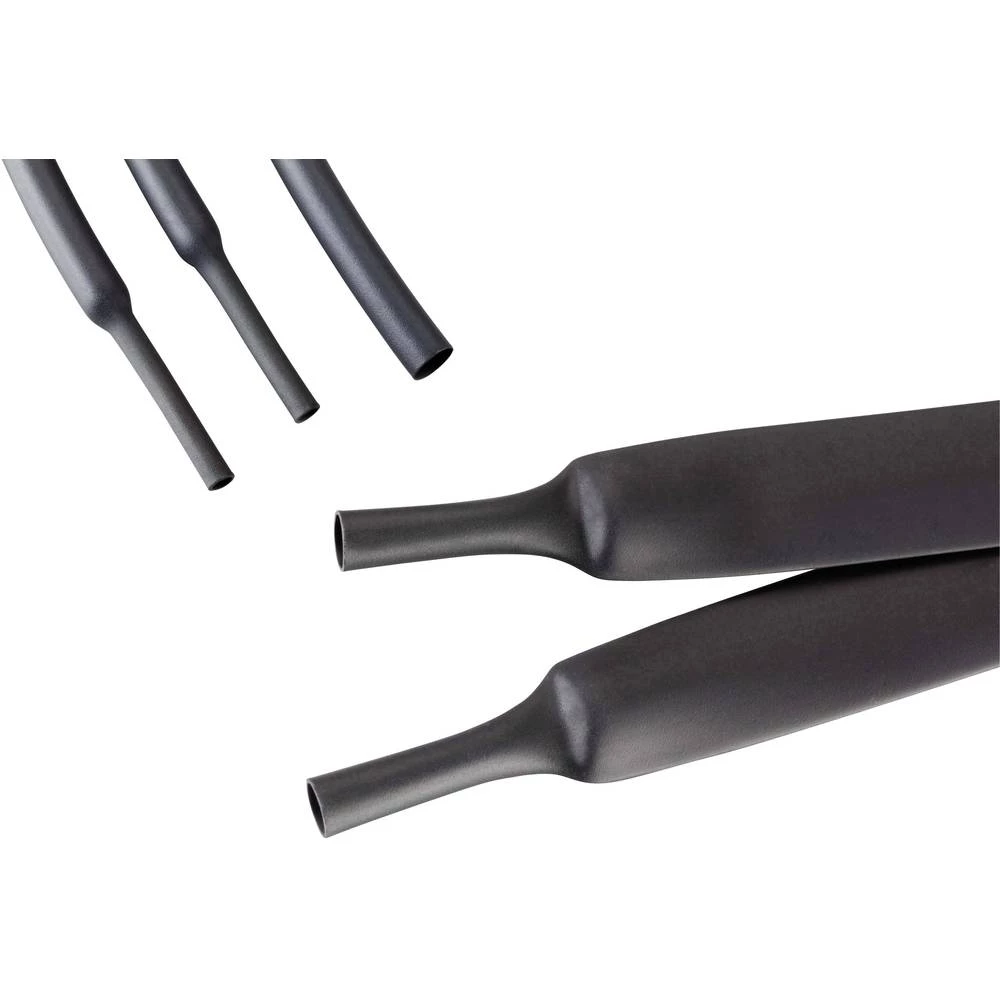 Hongshang HR2 Skupljajuća cijev bez ljepila Crna 140 mm Stopa skupljanja:3:1 1 m slika