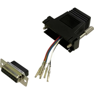BKL Electronic 10121113 adapter 15-polni ženski konektor D-Sub - RJ12-utičnica  1 St. Single slika