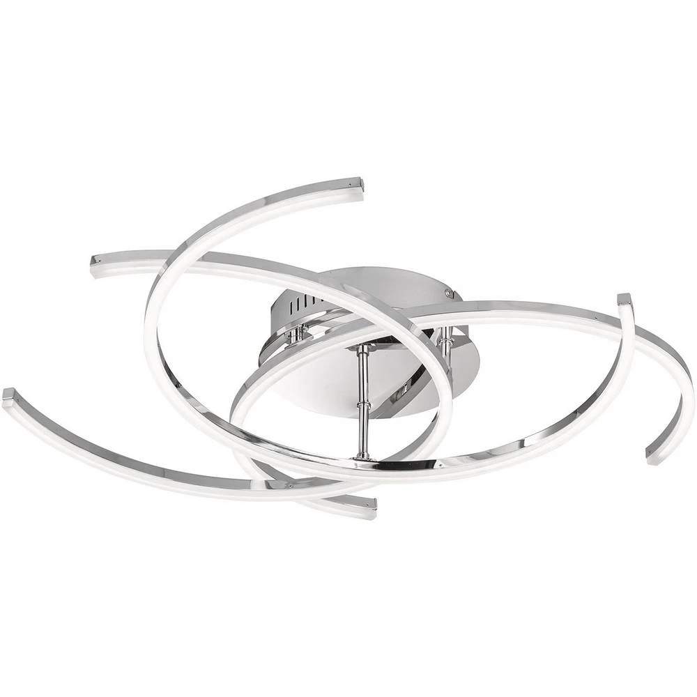 Fischer & Honsel Visby 20217 LED stropna svjetiljka krom boja 27 W toplo bijela slika