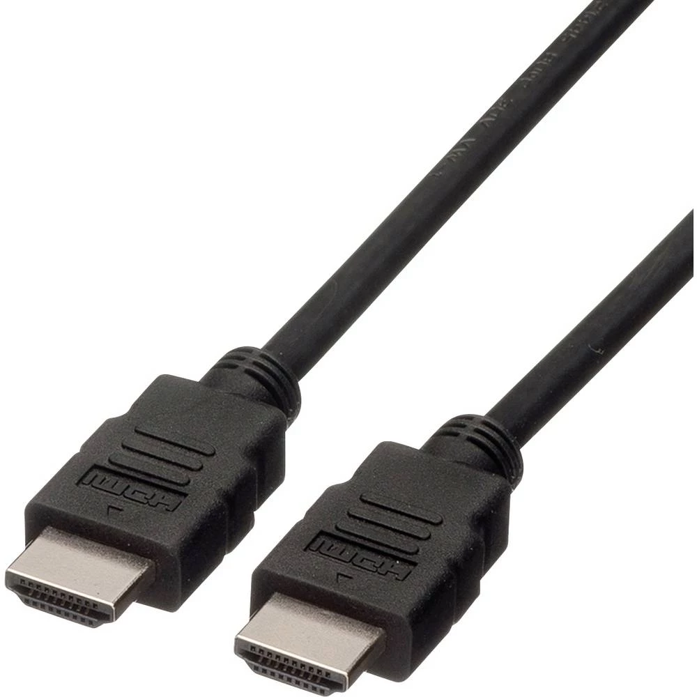 Roline    HDMI    priključni kabel    50.00 m    14.01.3464    sa zaštitom    crna    [1x muški konektor HDMI - 1x muški konektor HDMI] slika